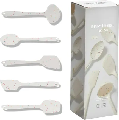 GIR: Get It Right 5 Piece Silicone Kitchen Utensils Set