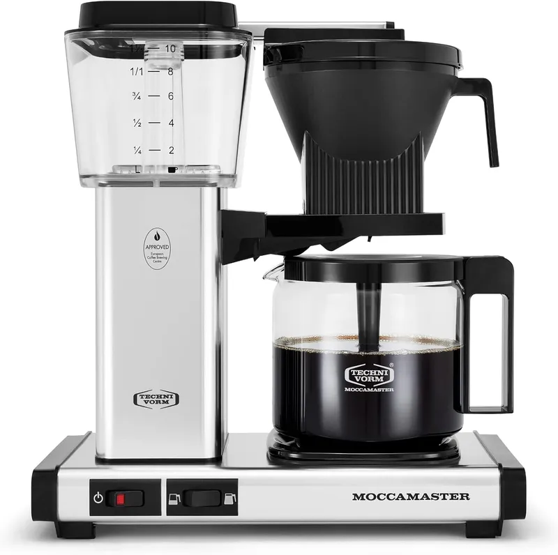 Moccamaster Coffee Maker on a kitchen counter